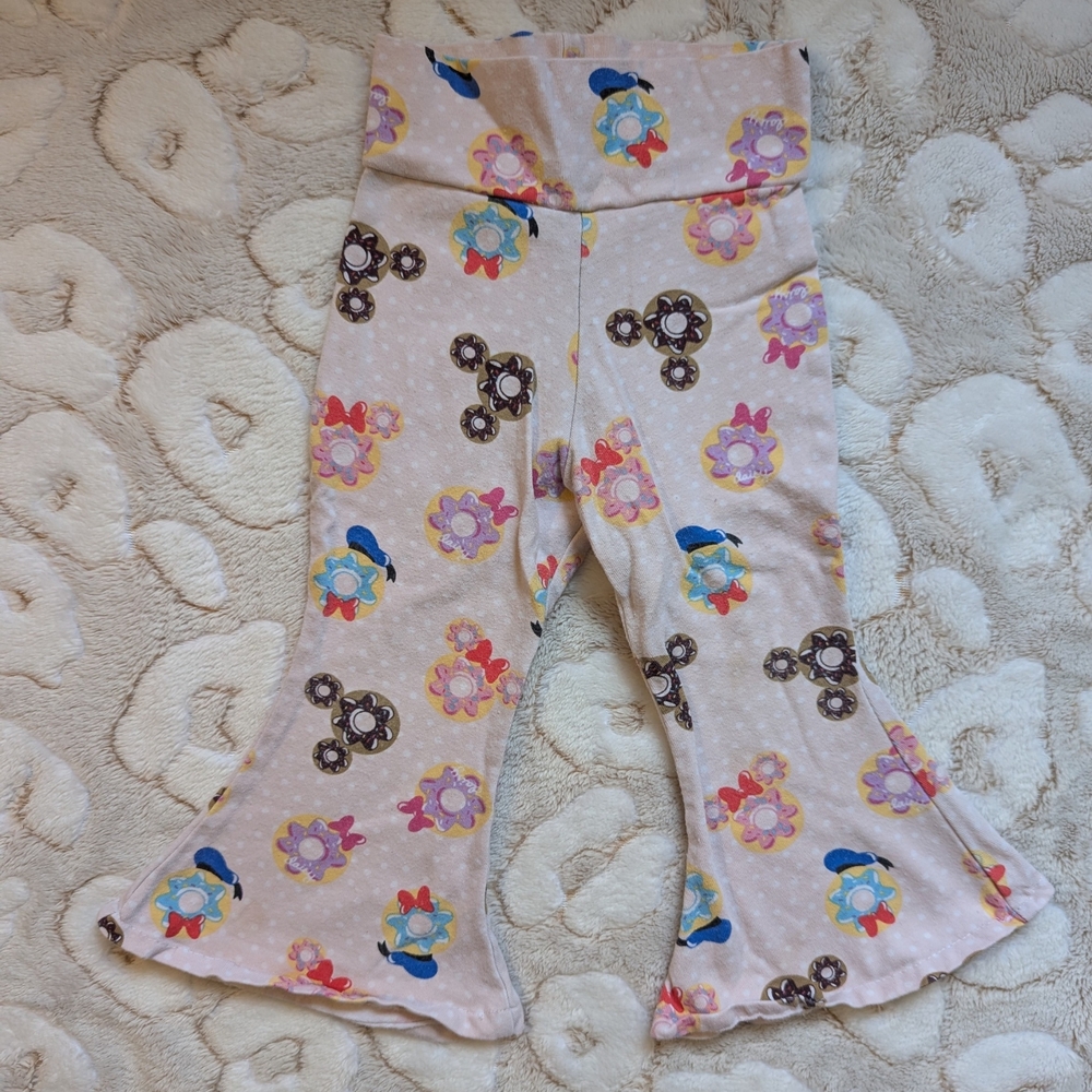 Disney Donut Flared Pants